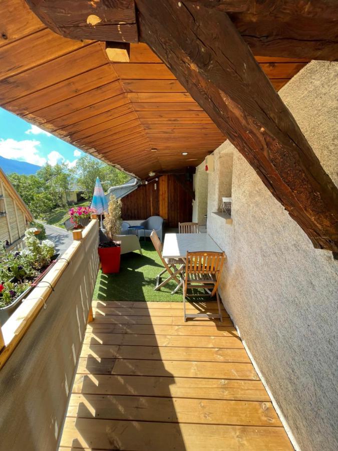 Le Refuge Veritable Cocon Avec Cheminee Les Orres Kültér fotó